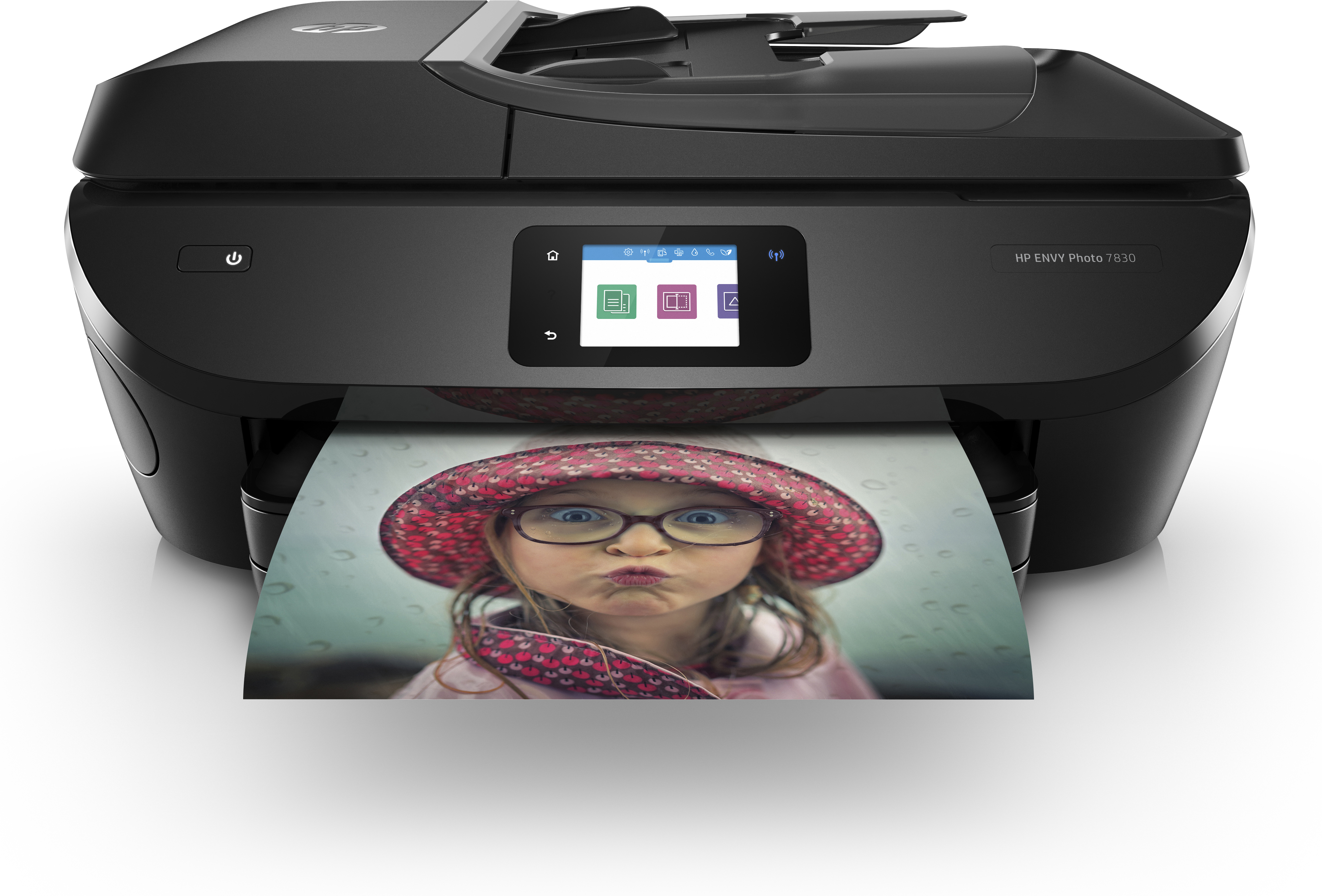 7830 ENVY WLAN Photo Multifunktionsdrucker Ink) Inkjet Netzwerkfähig HP Thermal 4-in-1 (Instant