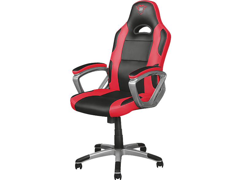 TRUST Gaming GXT 705R Gaming Stuhl, Rot/Schwarz