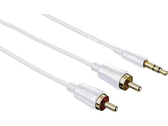 HAMA Audio-Kabel - Câble audio (Blanc)