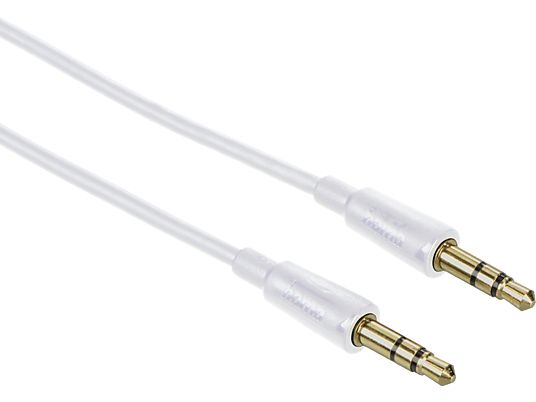 HAMA Câble audio - Câble audio (Blanc)