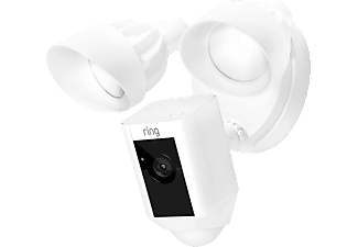 RING Floodlight Cam - Überwachungskamera (Full-HD, 1.920 x 1.080 Pixel)
