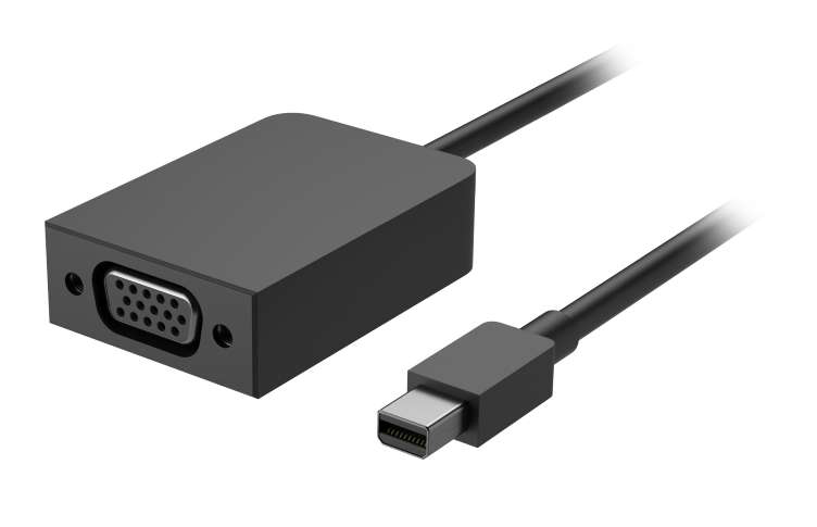 Microsoft Mini DisplayPort/VGA VGA (D-Sub) Zwart