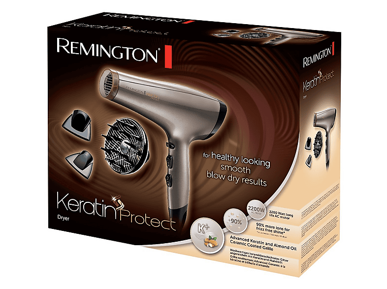 Remington AC8002 Keratin Protect Haartrockner Beige (2200 Watt) — Foto 2 von 2