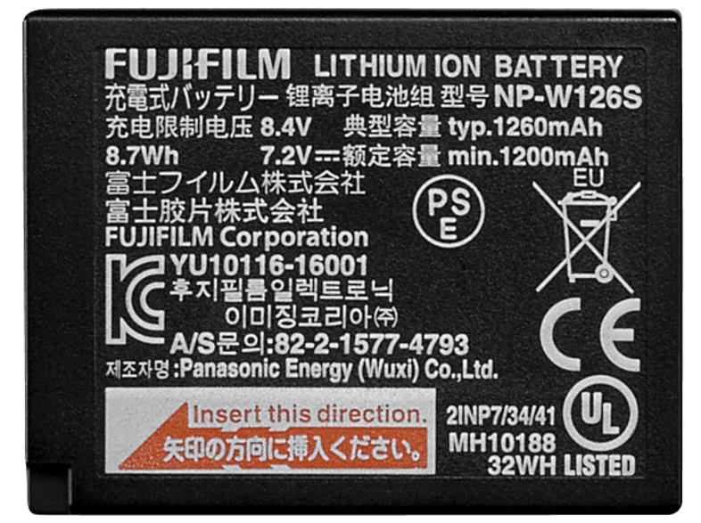 FUJIFILM NP-W126S akkumulátor