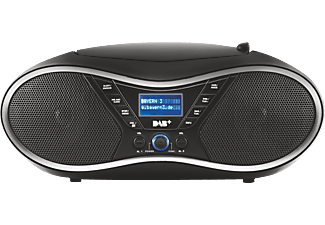 OK ORC 610 DAB - Tragbares CD-Radio (DAB+, FM, Schwarz)