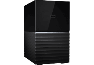 WESTERN DIGITAL My Book Duo - Festplatte (HDD, 16 TB, Schwarz)