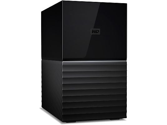 WESTERN DIGITAL My Book Duo - Festplatte (HDD, 16 TB, Schwarz)