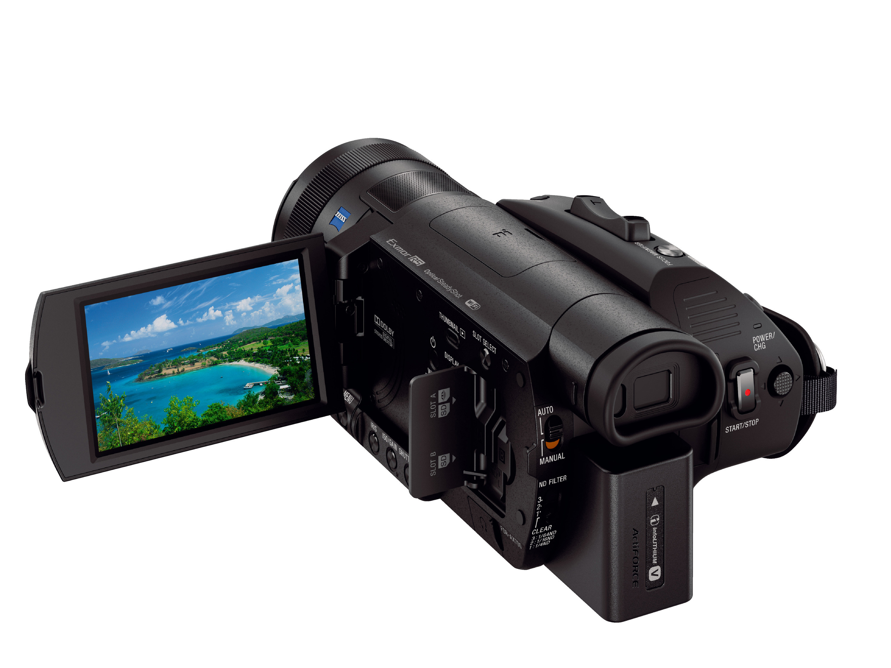 SONY FDR-AX700 Zeiss Camcorder , 12xopt. Zoom