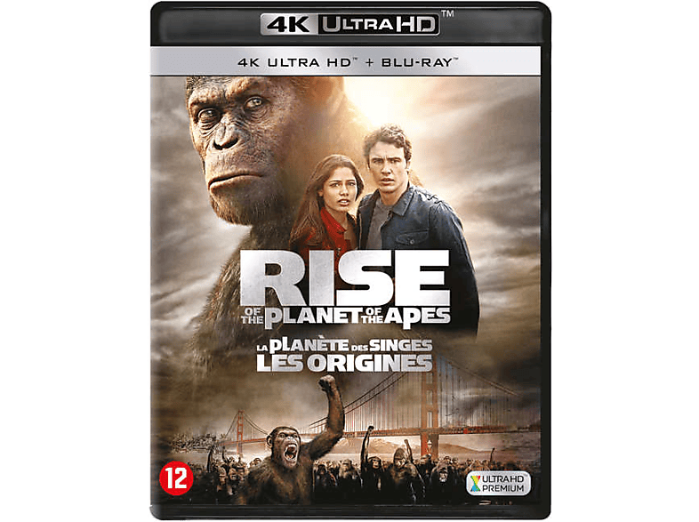 Rise of the Planet of the Apes Blu-ray 4K