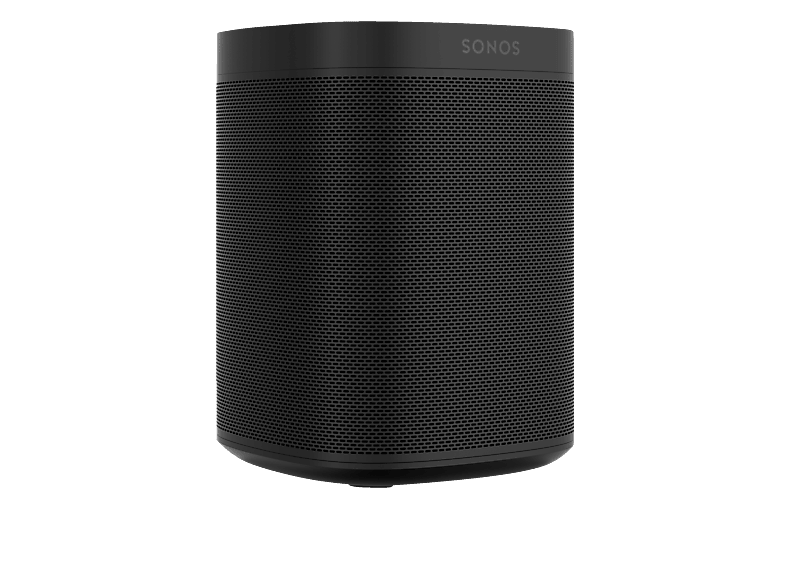 Sonos Streaming Lautsprecher Sonos One (Gen. 2) Smart Speaker mit Sprachsteuerung, schwarz; Smart Streaming Lautsprecher