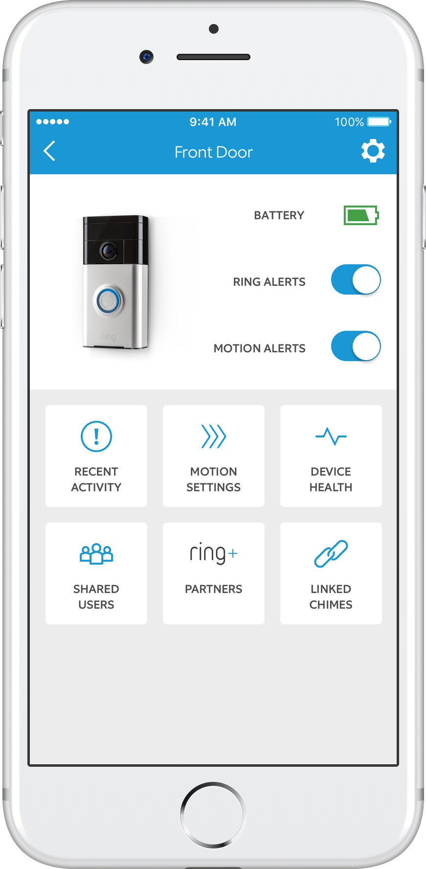 RING Video Doorbell 2, Videotürklingel