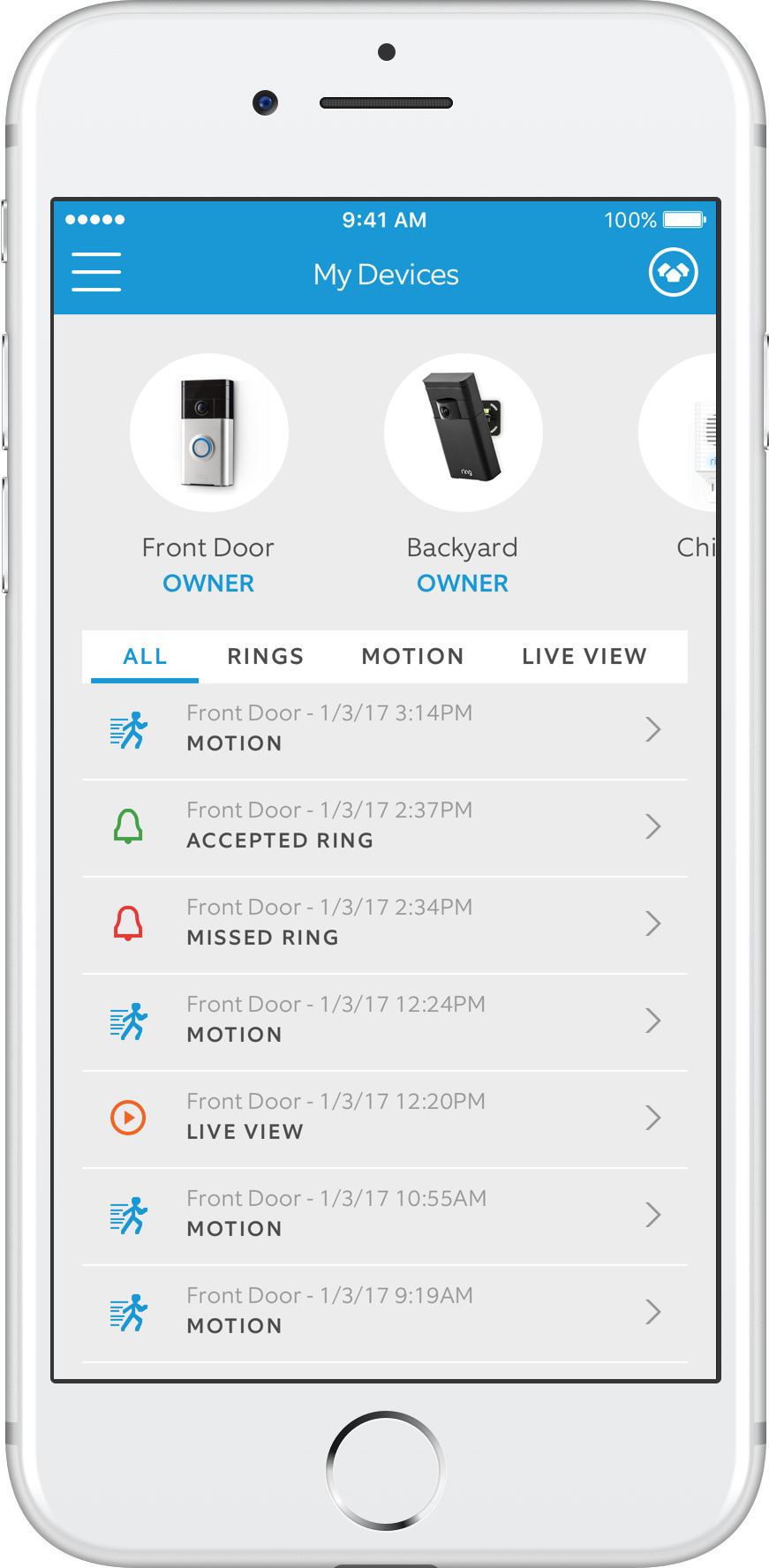 RING Video Doorbell 2, Videotürklingel