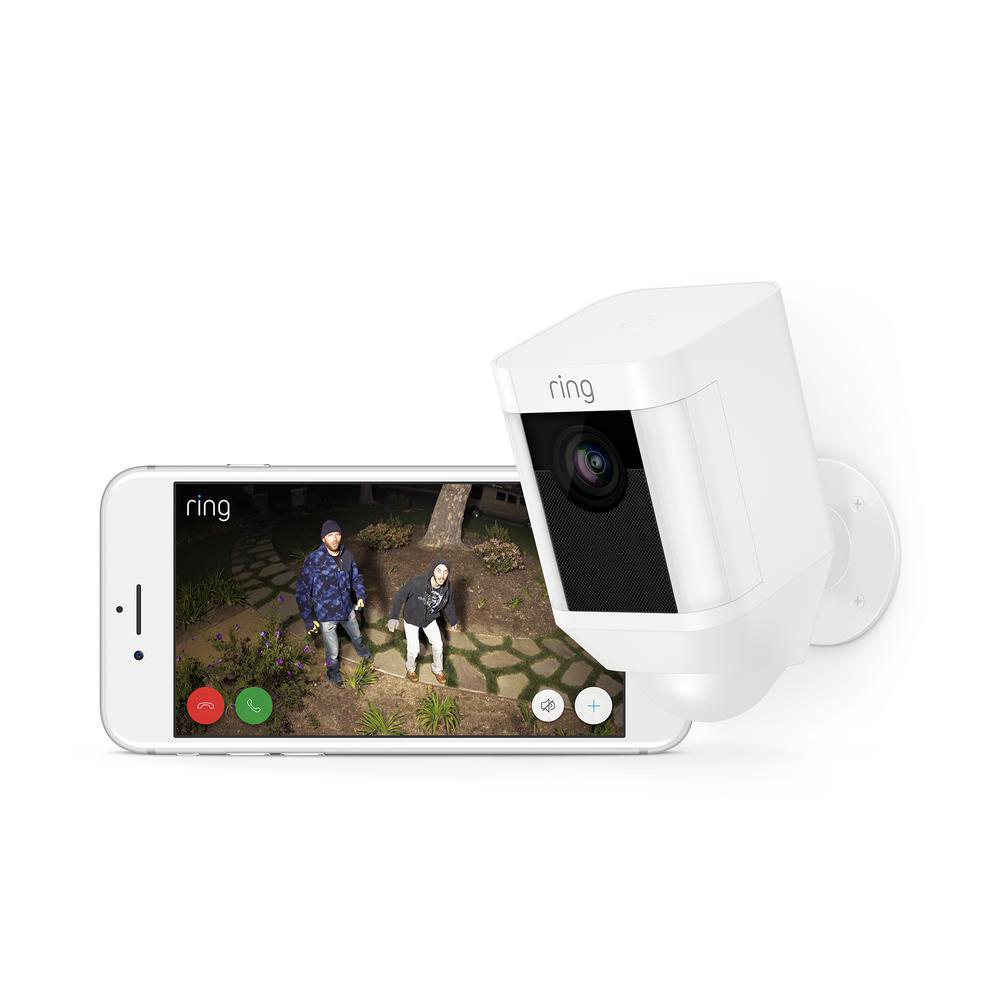 RING Ring Spotlight Cam (Akku) -, kabellose, Überwachungskamera