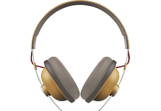 PANASONIC RP-HTX80BE - Bluetooth Kopfhörer (Over-ear, Ocker/Schwarz)