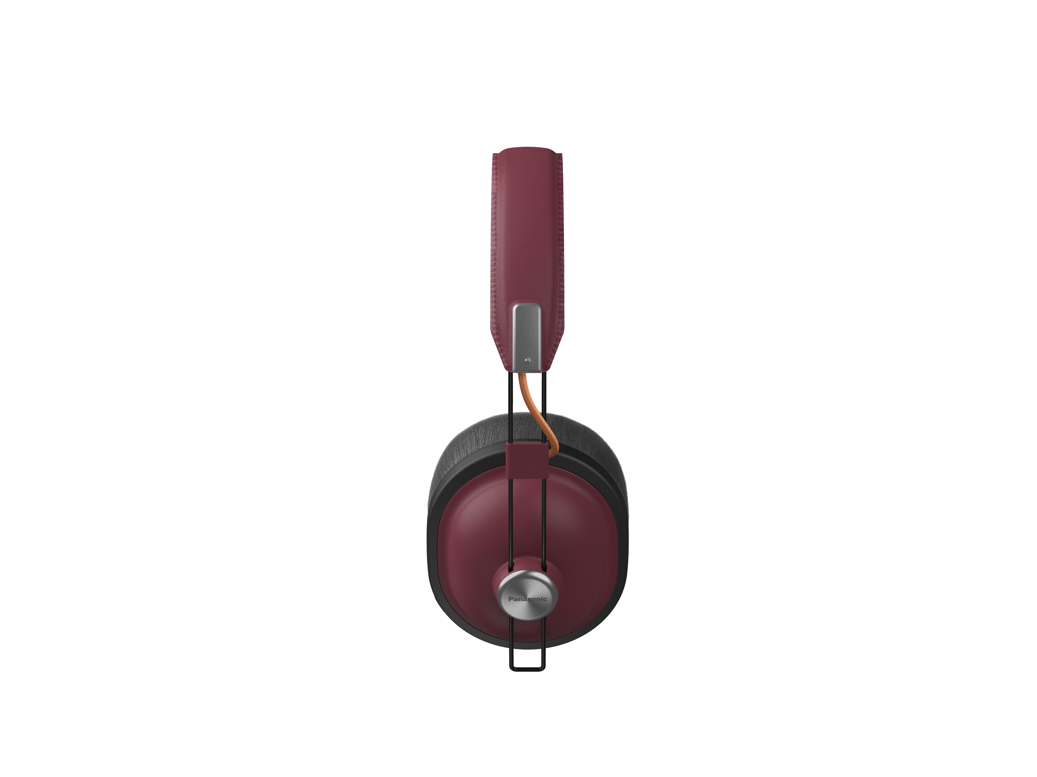 PANASONIC RP-HTX80BE, Over-ear Kopfhörer Bluetooth Rot/Schwarz
