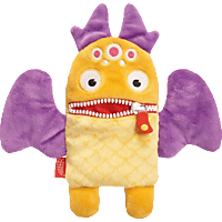 SCHMIDT SPIELE (UE) Sorgenfresser Plüschmagnet - Leika Plüschfigur, Gelb/Lila