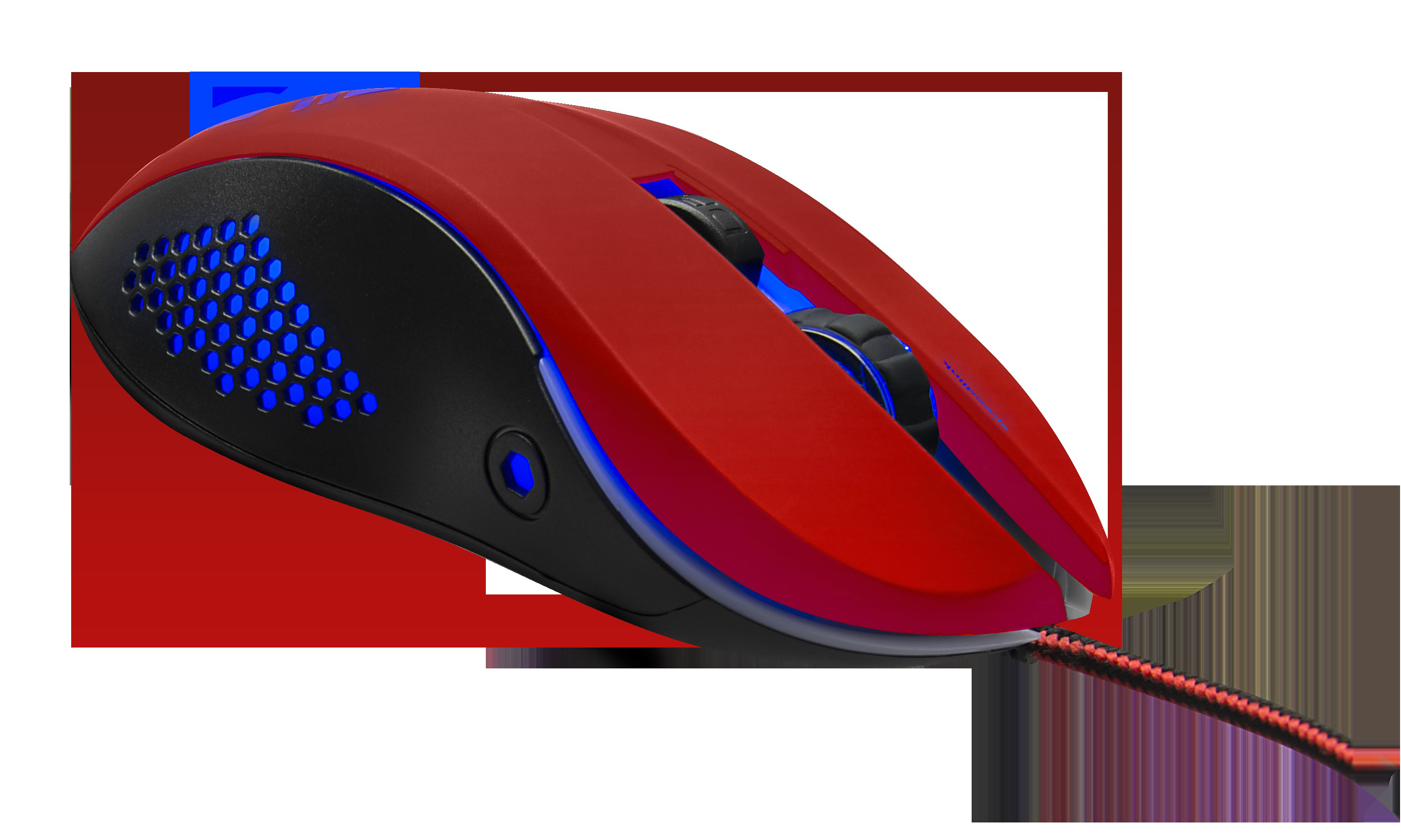 SPEEDLINK Torn Gaming Maus, Schwarz/Rot