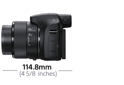 SONY DSC-HX 300 Kompaktkamera Schwarz, 50x opt. Zoom, TFT-LCD