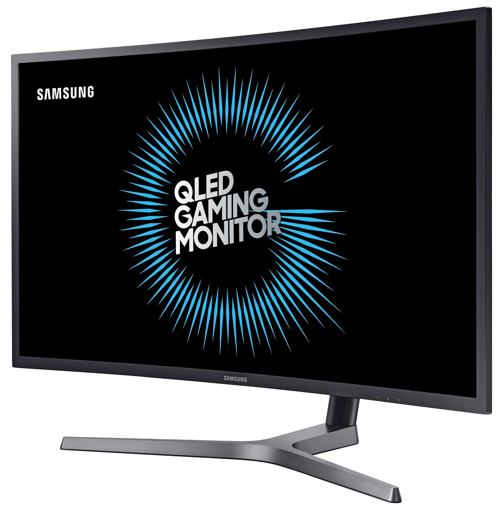 Monitor gaming - Samsung C32HG70 32" QLED, curvo, HDR 600, 1ms, 144Hz