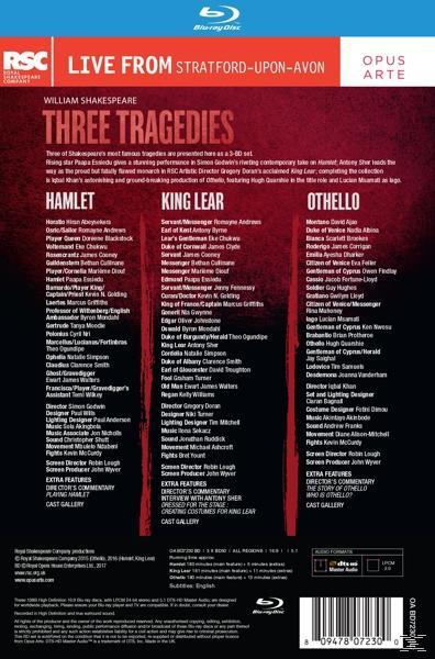 Royal Shakespeare Three (Blu-ray) Tragedies - Company -