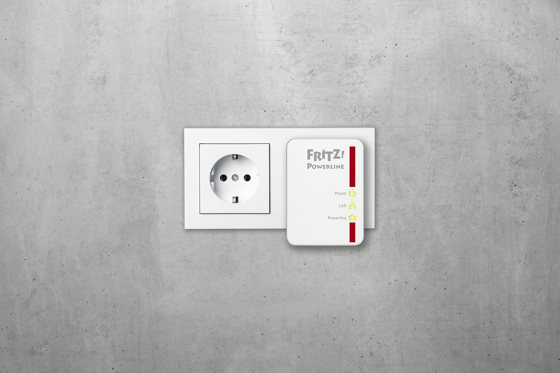 AVM FRITZ!Powerline 510E Set Powerline Adapter 500 Mbit/s kabelgebunden