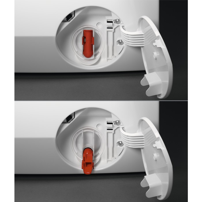 AEG L6FEG48S Elöltöltős mosógép, 8 kg, 1400 f/p., inverter motor, LED kijelző