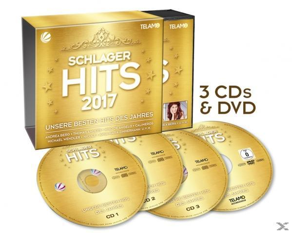 VARIOUS - Schlager Hits 2017  - (CD + DVD Video)