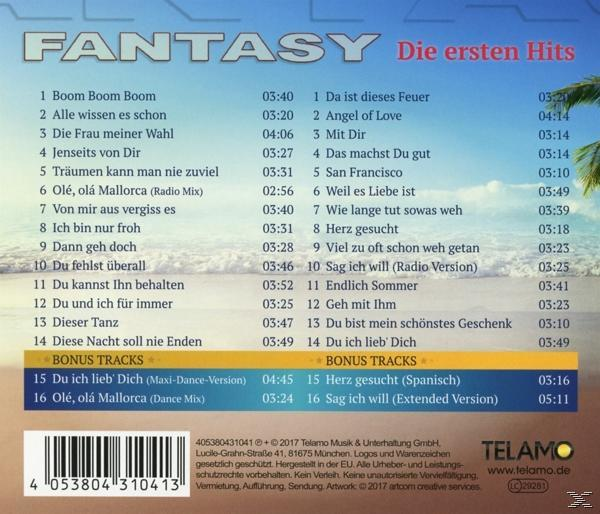 Albumcover mit Titeln. Blauer und gelber Hintergrund. Enthält Albumname und Titelliste.