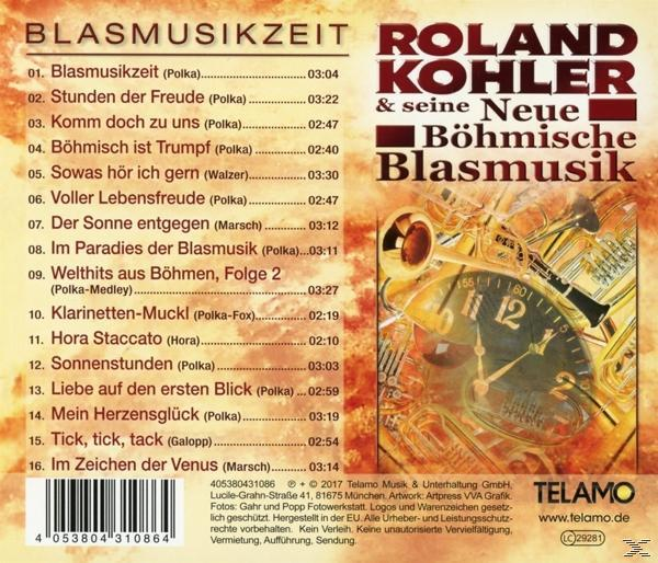 Roland & Seine Neue Böhmische Blasmusik Kohler - Blasmusikzeit  - (CD)