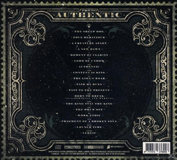 Promo - Authentic  - (CD)