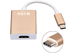 S-LINK SL-USB-C55 Type-C to Hdmi Adaptör