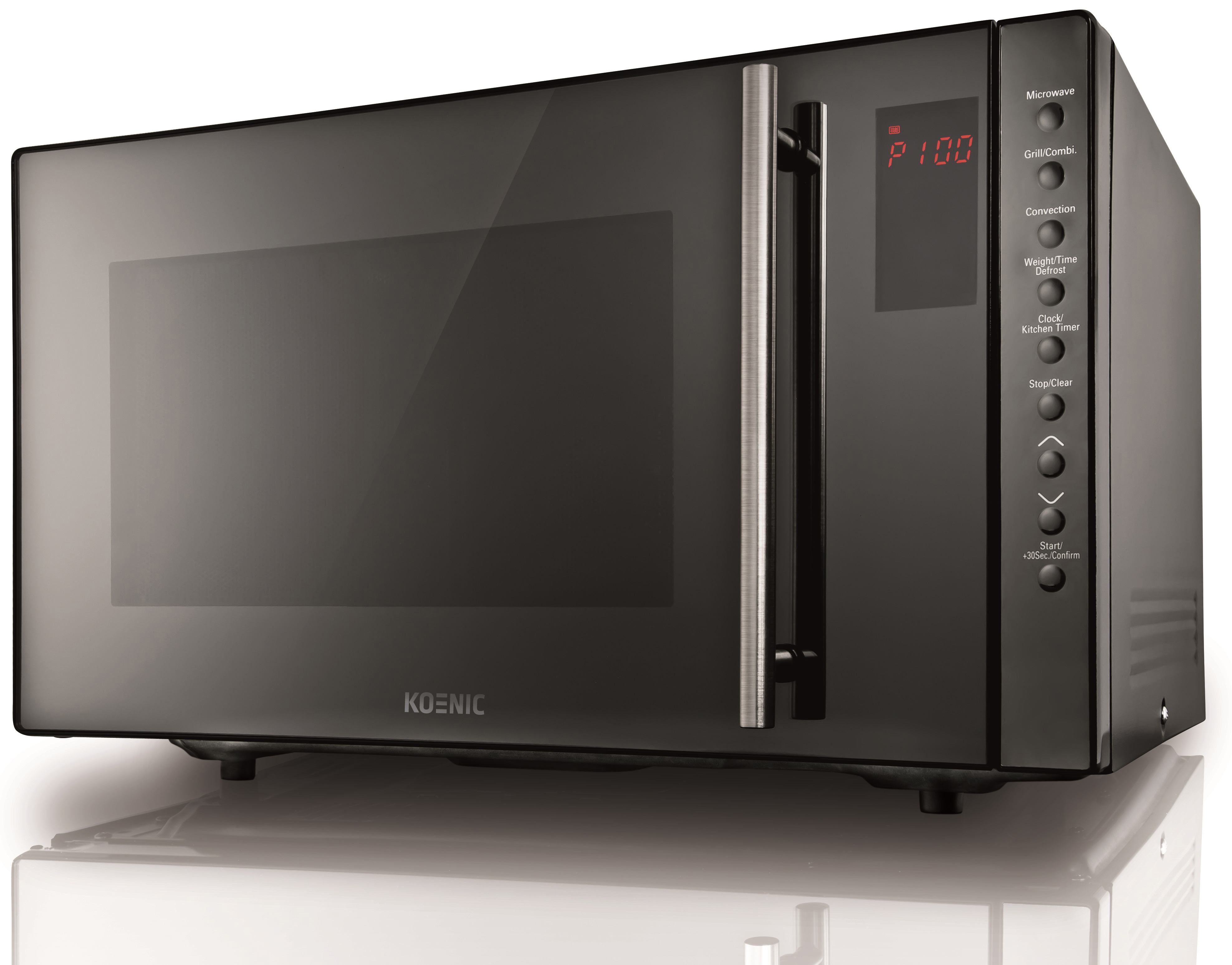 KOENIC KMW 4441 DB, Mikrowelle (900 Watt, Grillfunktion, Heißluftfunktion)