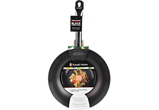 RUSSELL HOBBS BW05468B Fekete Szénacél Wok (28 cm)