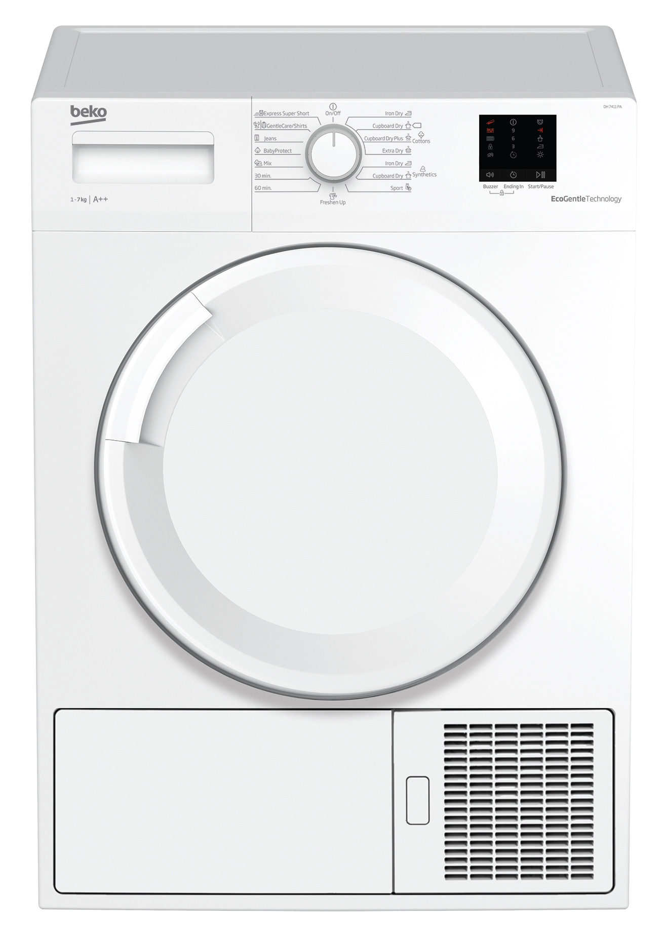 BEKO DS 7511 PA Wärmepumpentrockner (7 kg, A+++, Weiß)