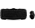 EVEREST Rampage KM-R1 Kablolu Aydınlatmalı Standart Oyuncu Klavye Mouse Set (14245) Siyah