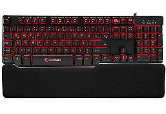 RAMPAGE Kb-R88 Usb Mekanik Hisli Ve Pad Gaming Q Kablolu Klavye Siyah