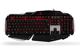 RAMPAGE Claymore Siyah USB Gaming Q Multimedia Kablolu Klavye