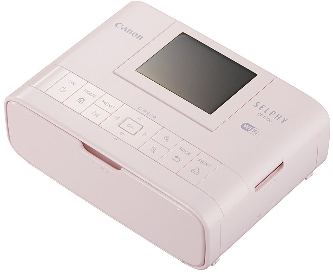 CANON Fotoprinter Selphy CP1300 Roze (2236C002AA) Fotoprinter