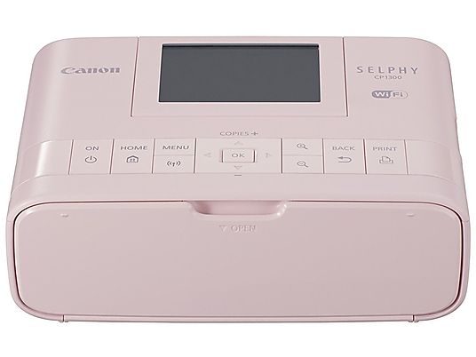 CANON Fotoprinter Selphy CP1300 Roze (2236C002AA)