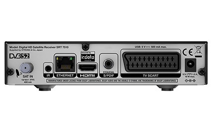 STRONG Satelliten Receiver SRT 7510 digital HD [Cardless: geeignet für ORF Digital Direkt, simpliTV]