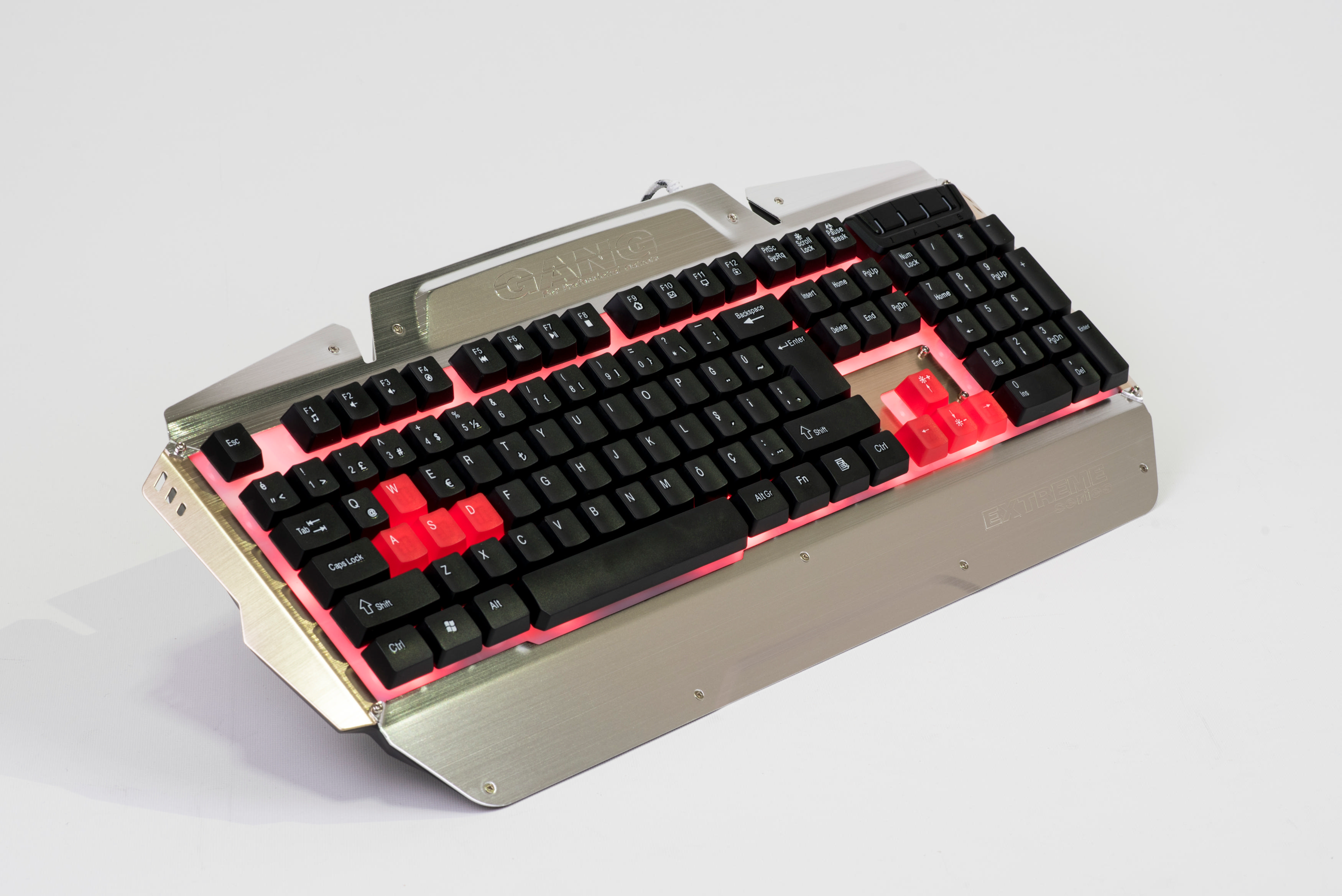 GANG GK06 Metal Kasa Türkçe Q Oyuncu Klavye