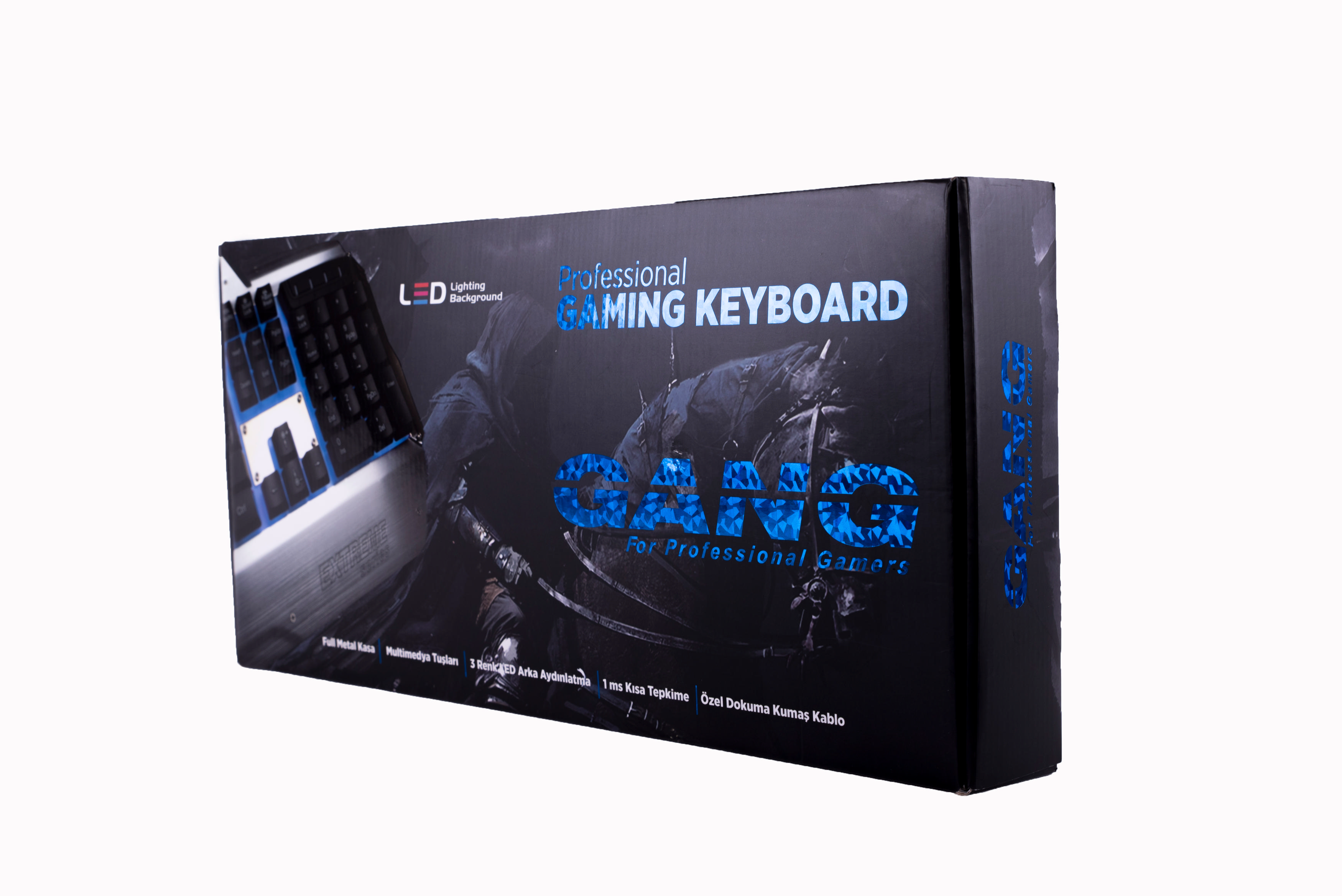 GANG GK06 Metal Kasa Türkçe Q Oyuncu Klavye