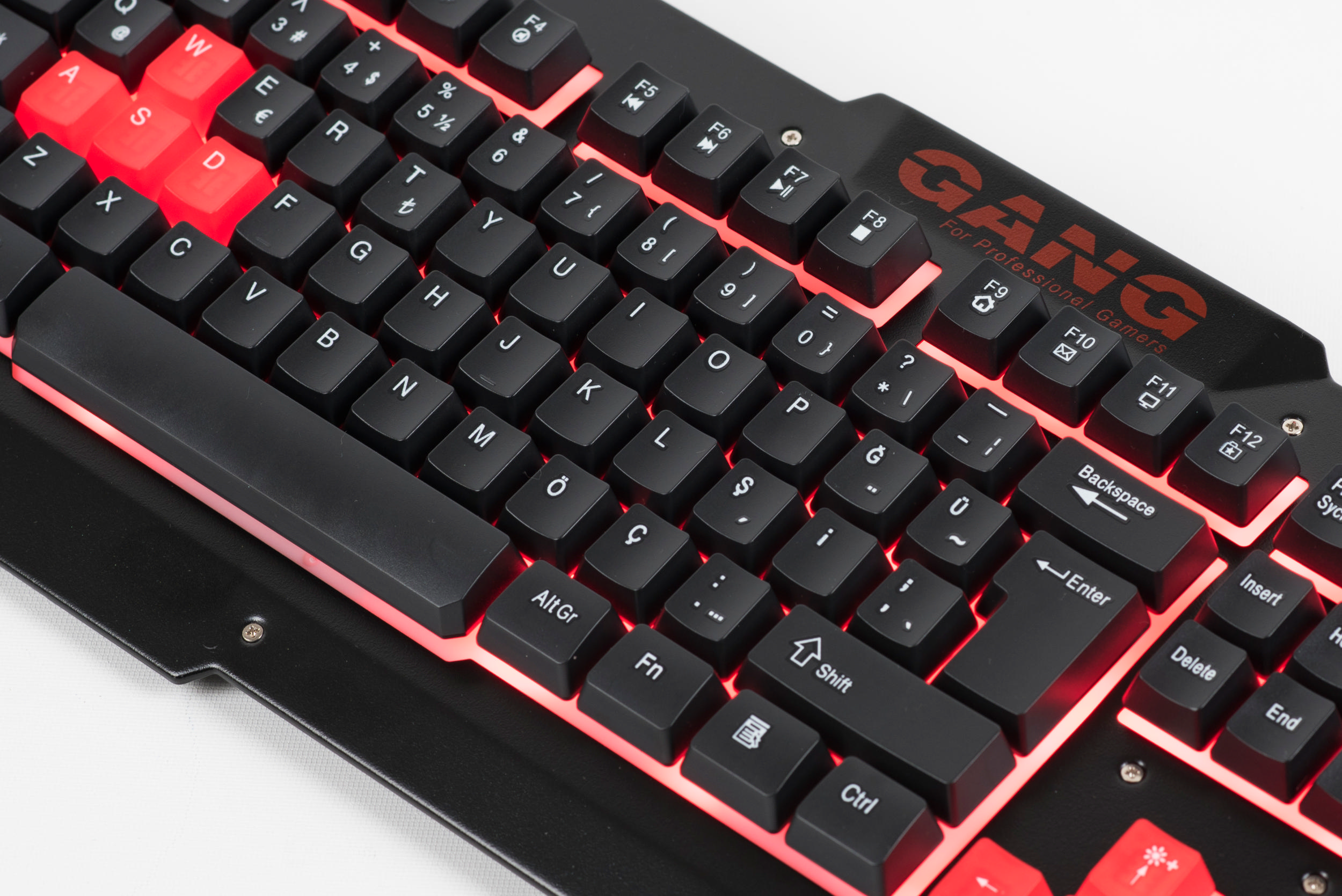 GANG GK04 Metal Kasa Türkçe Q Oyuncu Klavye