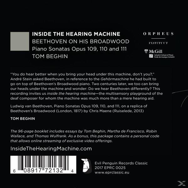 Tom Beghin - Inside The Hearing Machine  - (CD)