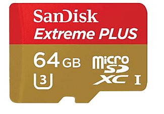 SANDISK 64Gb Mıcro Sd Extreme Pro 64Gb 100Mb/S Hafıza Kartı