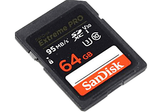 SANDISK 64Gb 95Mb/S Ext Pro C10 SD Kart