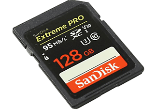 SANDISK 128GB 95Mb/S Ext Pro C10 SD Kart