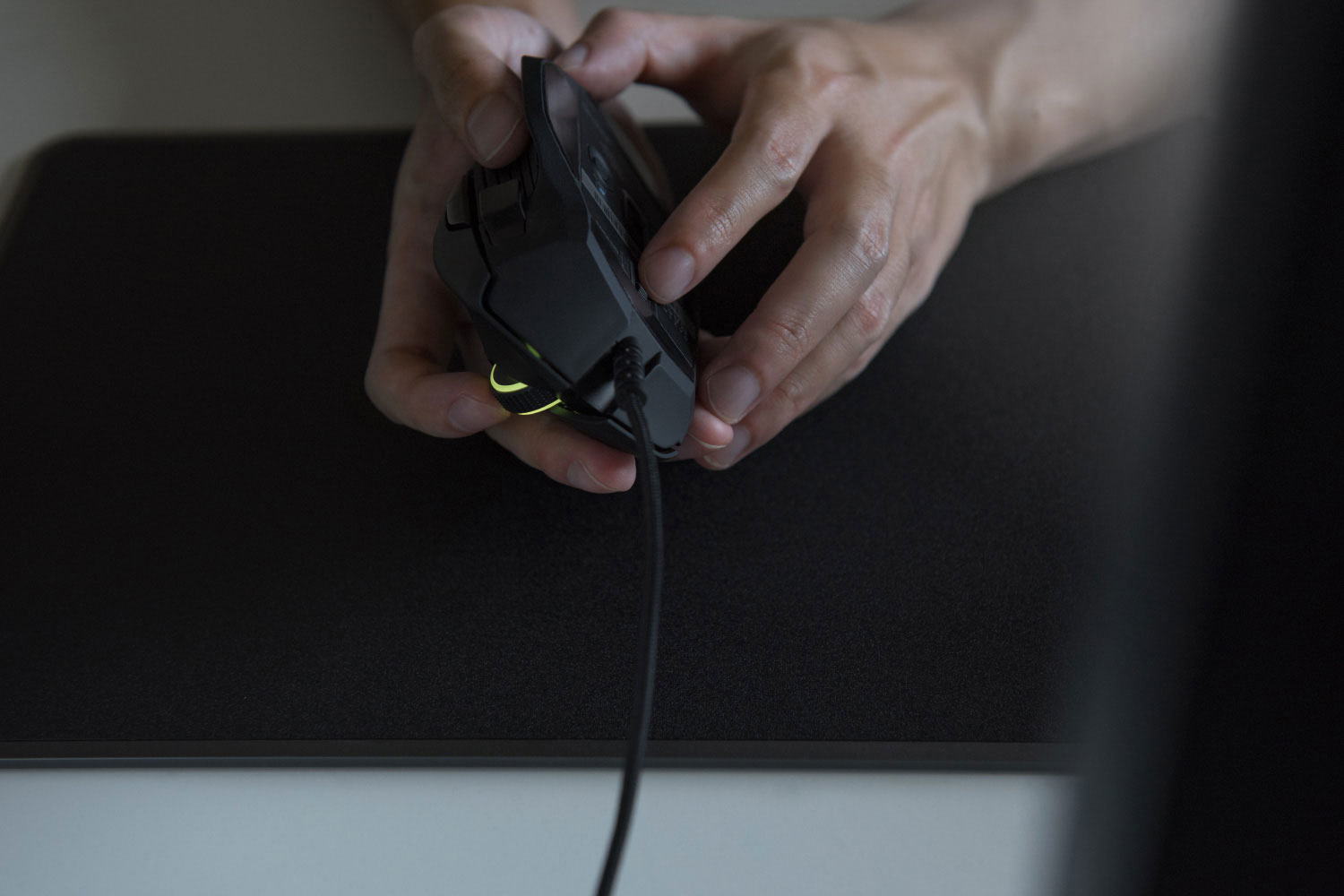RAZER Basilisk Gaming Maus, Schwarz/Grün