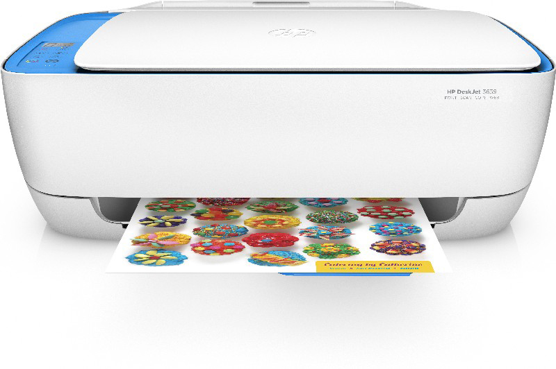 Impresora Hp Deskjet 3639 1200x1200ppp 8.5ppm wifi usb 2.0 copia color allinone imprime escanea wlan airprint compatible con el