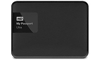 WD My Passport Ultra 1TB 2.5 inç USB 3.0 Siyah/Gri Hard Disk